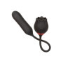 Vibratore piccolo vaginale in silicone con lingua vibrante stimola clitoride French Kiss Elite Lover