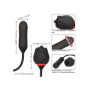 Vibratore piccolo vaginale in silicone con lingua vibrante stimola clitoride French Kiss Elite Lover