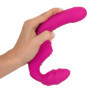 Vibratore indossabile in silicone vaginale anale Vibrating Strapless Strap-on 2