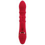 Vibratore vaginale rabbit in silicone Vibrator with 3 Moving Rings