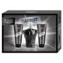 Set uomo ai feromoni profumo gel doccia e balsamo dopo barba Catsuit for Men 3pc Gift Set