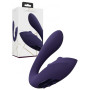 Vibratore vaginale in silicone Yuki Dual Motor G-Spot Vibrator with Massaging Beads Purple