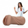 Masturbatore maschile pussy sex toys Nurse Pussy Masturbator Tan