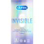 Preservativi durex in lattice INVISIBLE EXTRA LUBE 6 PEZZI