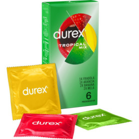 Preservativi profilattici DUREX TROPICAL 6 PEZZI