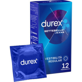 Preservativi Profilattici DUREX jeans 12 PEZZI