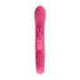 Vibratore rabbit in silicone doppio fallo vibrante stimolante clitoride vaginale