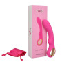 Vibratore vaginale in silicone ricaricabile fallo dildo anale vibrante morbido