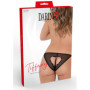 Slip intimo con brillantini Tiffany Hearted Panty Black