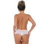 Slip in pizzo con perle Ashley Pearl String