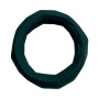 Anello fallico in silicone Stellar ring nero