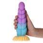 Dildo vaginale anale con ventosa in silicone realistico Monstertoyz Morganal