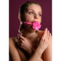 Morso bondage sexy costrittivo Rose Ball Gag
