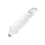 Guaina manicotto realistico per pene con anello testicoli Clear Extension 6.5 In