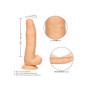 Dildo vaginale anale realistico con ventosa Working Stiff The Fireman