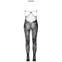 Tutina con ricami Catsuit bodystocking fantasy