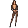 Tutina a rete manica lunga Catsuit fantasy