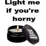 Candela per corpo massaggi erotici di coppia Mini Massage Candle 56gr Light Me If You're Horny