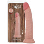 Dildo realistico con ventosa vaginale anale Deluxe Dual Density Dong 7 Inch