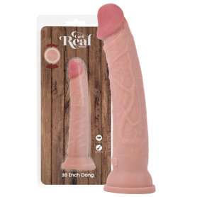 Dildo realistico grande vaginale anale con ventosa Deluxe Dual Density Dong 10 Inch