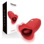 Stimolatore vaginale vibrante lingua in silicone The Kisser Stimulator