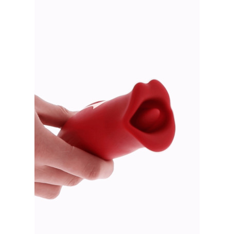 Stimolatore vaginale vibrante lingua in silicone The Kisser Stimulator