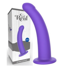 Dildo piccolo in silicone con ventosa vaginale anale Harness Dong S