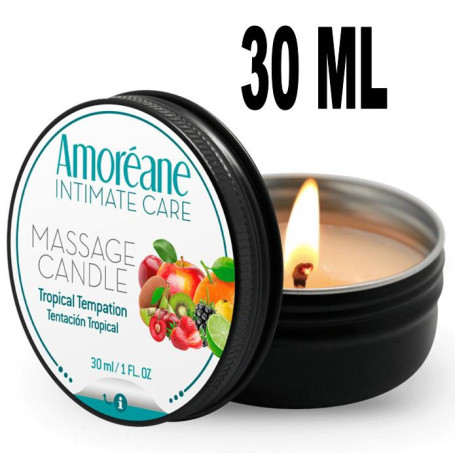 Candela per massaggi erotici di coppia Massage Candle Tropical Temptation