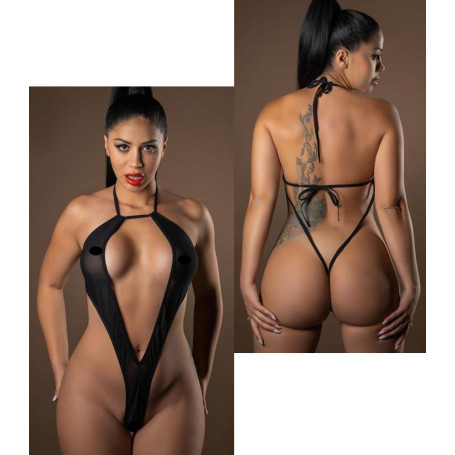 Body erotico sexy bodysuit g string High Waist Teddy