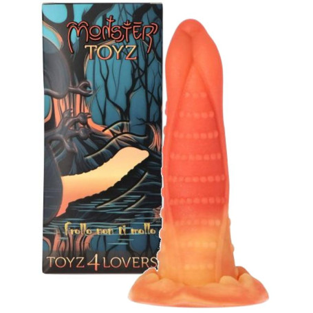 Dildo anale vaginale con ventosa in silicone Monstertoyz Frollo non ti mollo