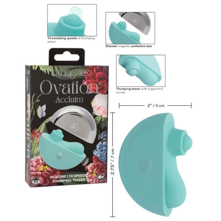 Stimolatore vaginale in silicone a pulsazioni Ovation Acclaim