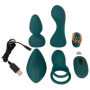 Kit 4 sex toys RC Mini Vibrator with 4 Attachments