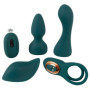 Kit 4 sex toys RC Mini Vibrator with 4 Attachments