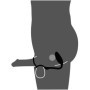 Vibratore anale plug Cock and Ball penis Ring