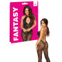 Tutina con ricami Catsuit bodystocking fantasy