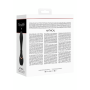 Vibratore vaginale per punto G in silicone con succhia clitoride Mythical Black
