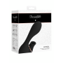 Vibratore vaginale per punto G in silicone con succhia clitoride Mythical Black