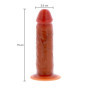 Fallo realistico Silicone Foreskin Dong 15 cm
