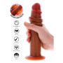 Fallo realistico dildo Silicone Foreskin Dong 22 cm