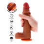 Fallo dildo realistico Silicone Foreskin Dildo 23 cm