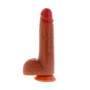 Fallo dildo realistico Silicone Foreskin Dildo 20 cm con testicoli