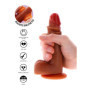 Fallo dildo realistico in Silicone Foreskin Dildo 18 cm