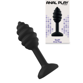 Plug anale in silicone Swirl Anal Plug twist