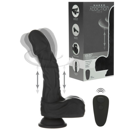 Vibratore realistico 8,6" Rotating & Thrusting Vibrating Dong