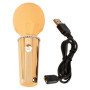 Stimolatore Vaginale vibratore mini wand mango