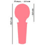 Stimolatore Vaginale vibratore Mini Wand Berry