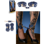 Cavigliere in Silicone supreme Ankle Cuff Set
