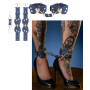 Cavigliere in Silicone supreme Ankle Cuff Set