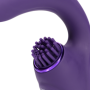 Vibratore Punto G onde pulsate e setole vibranti