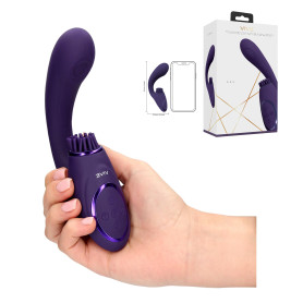 Vibratore Punto G onde pulsate e setole vibranti